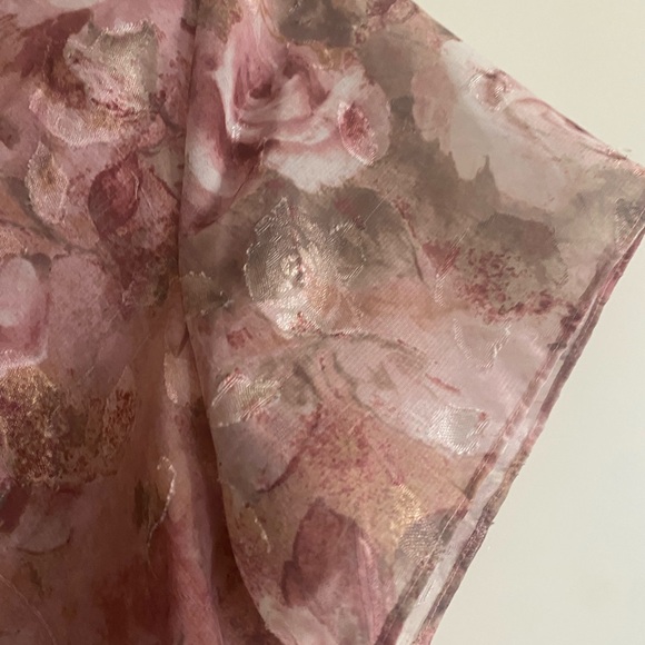 2 piece Women's Floral Top and Skirt set by Sag Harbor - Picture 2 of 8